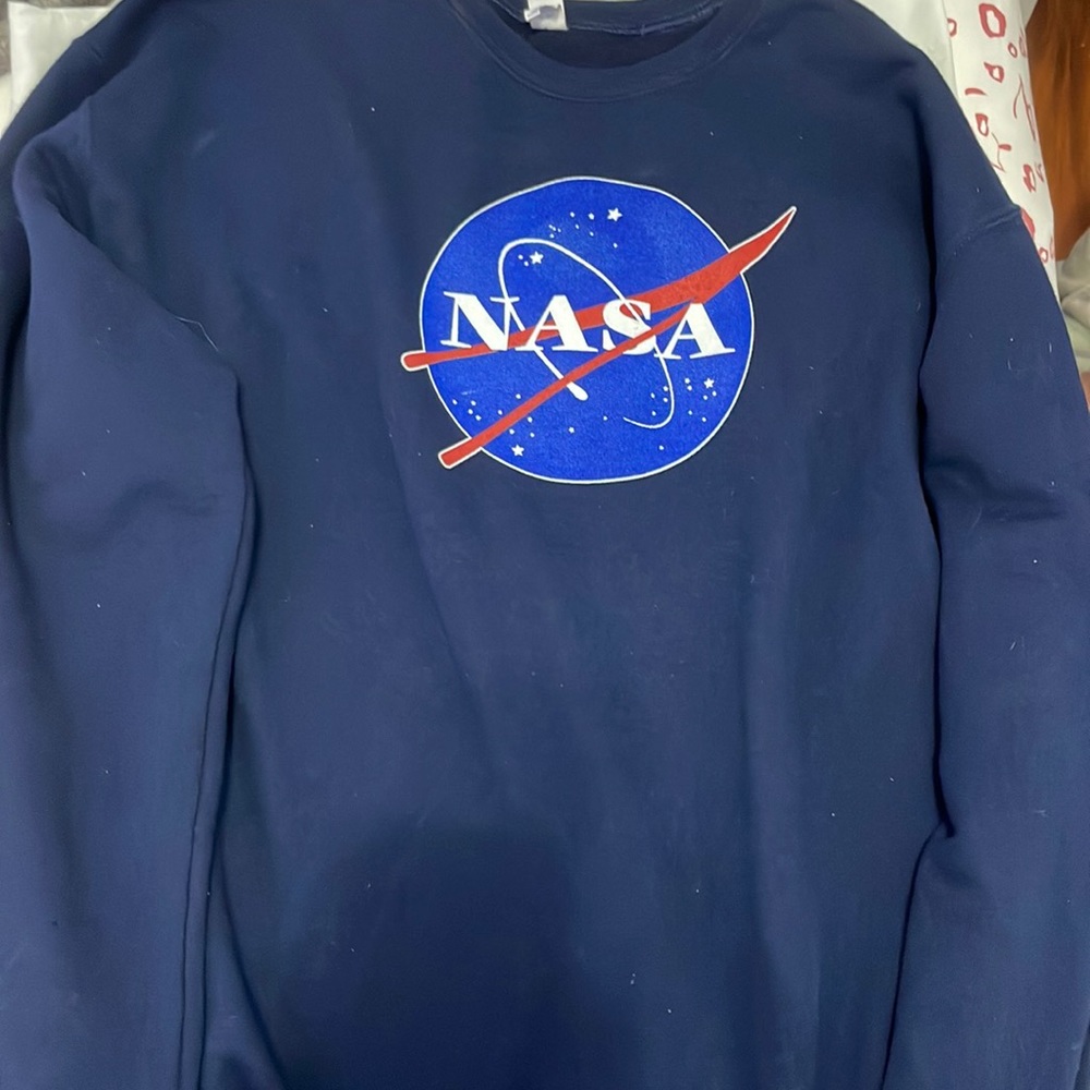 NASA dark blue sweatshirt